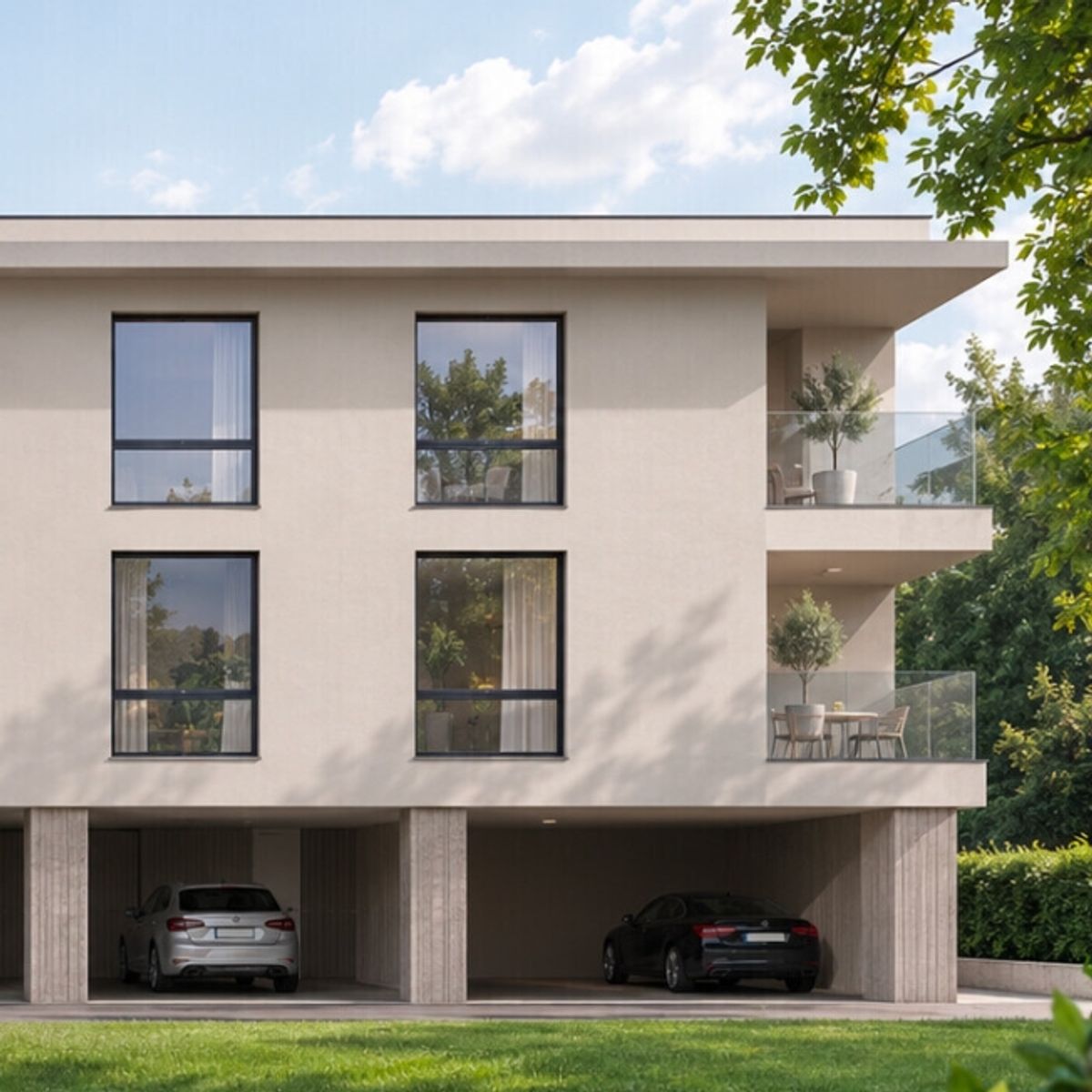 NEU GEBAUTE 2,5-ZIMMER-WOHNUNG IN ARZO - 1