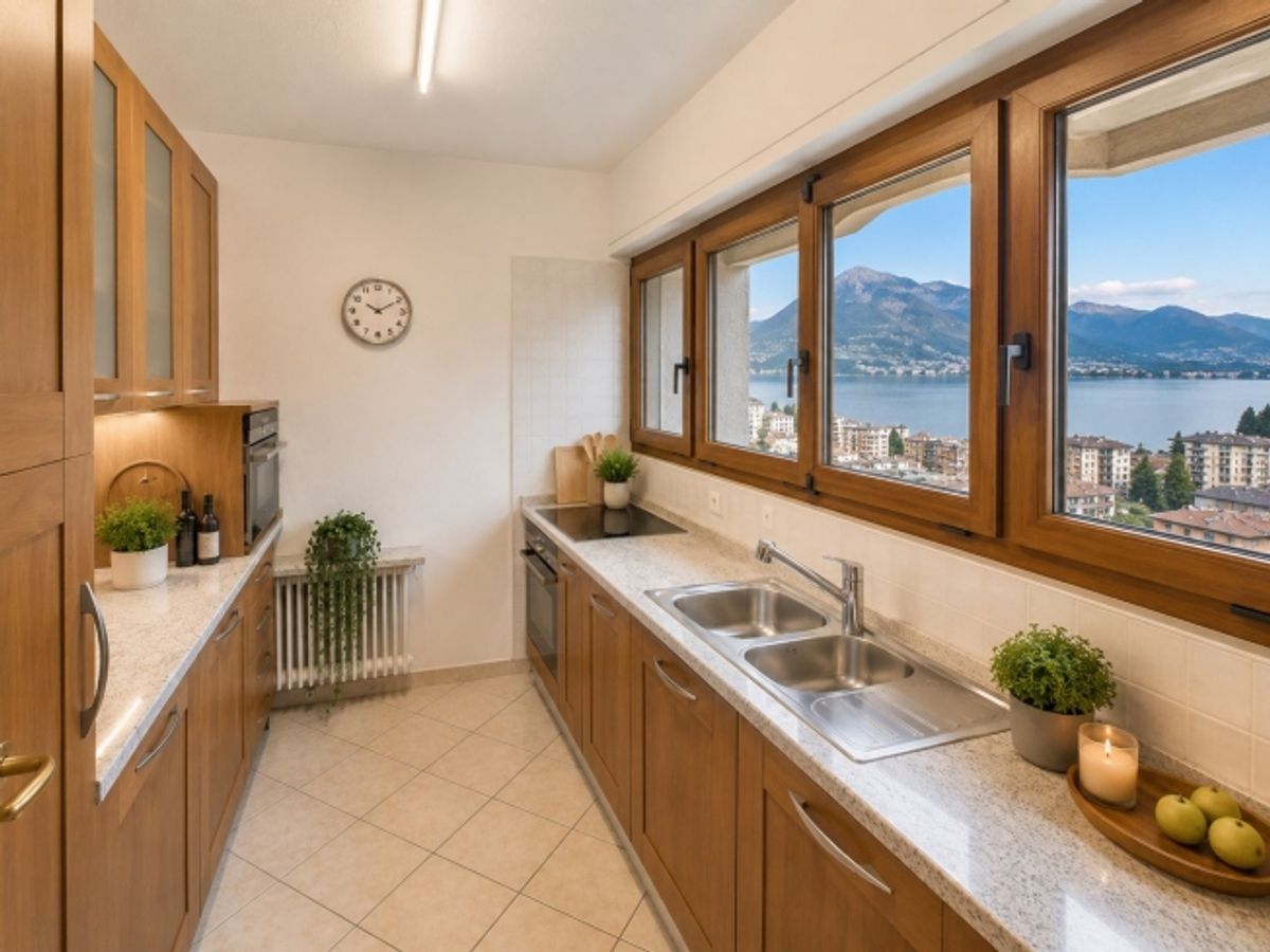 Eccezionale appartamento 3.5 locali con vista lago a Pazzallo - 3