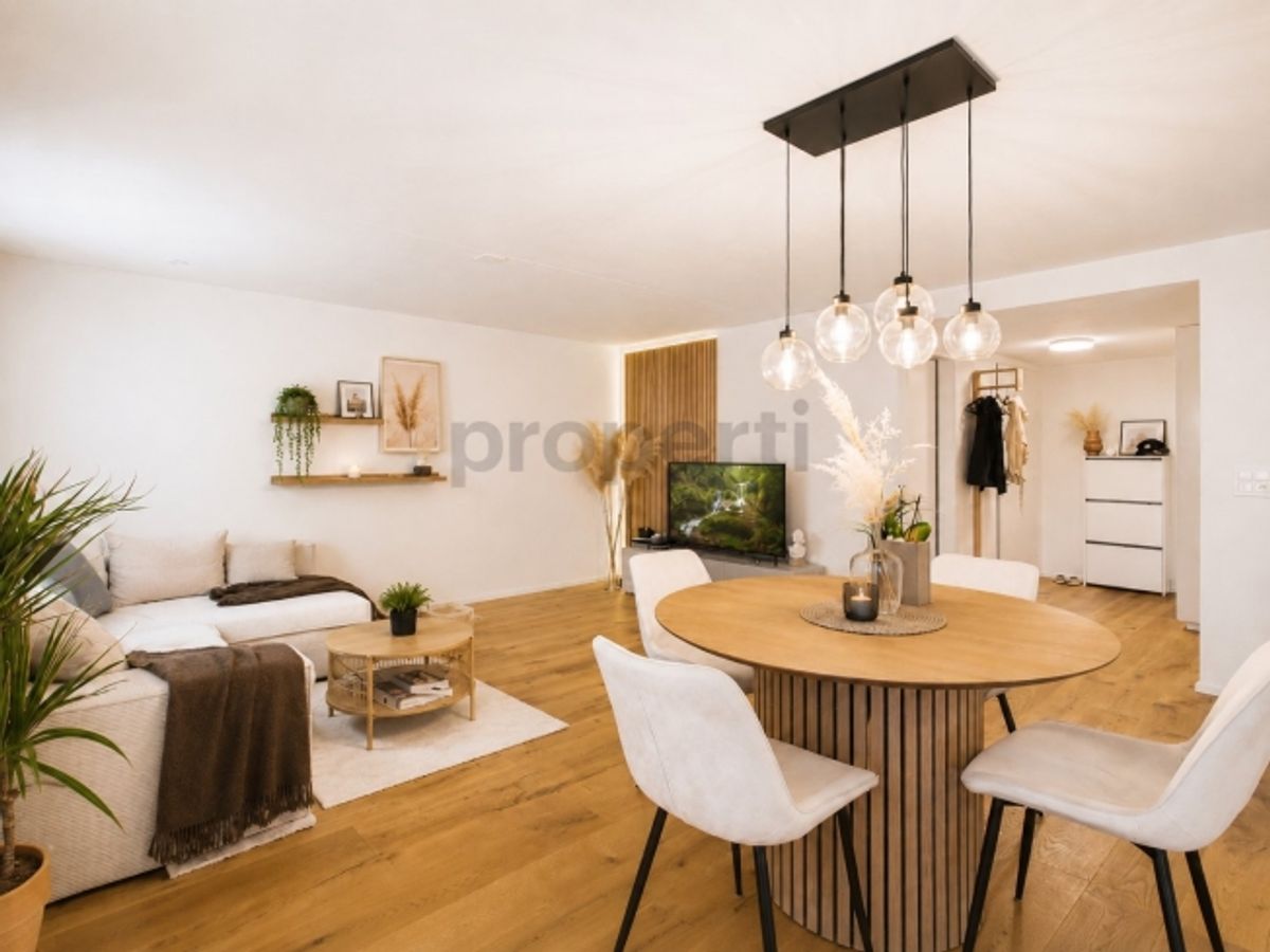 Renovierte 3.5-Zimmer-Wohnung mit privatem Gartensitzplatz und moderner Ausstattung - 1