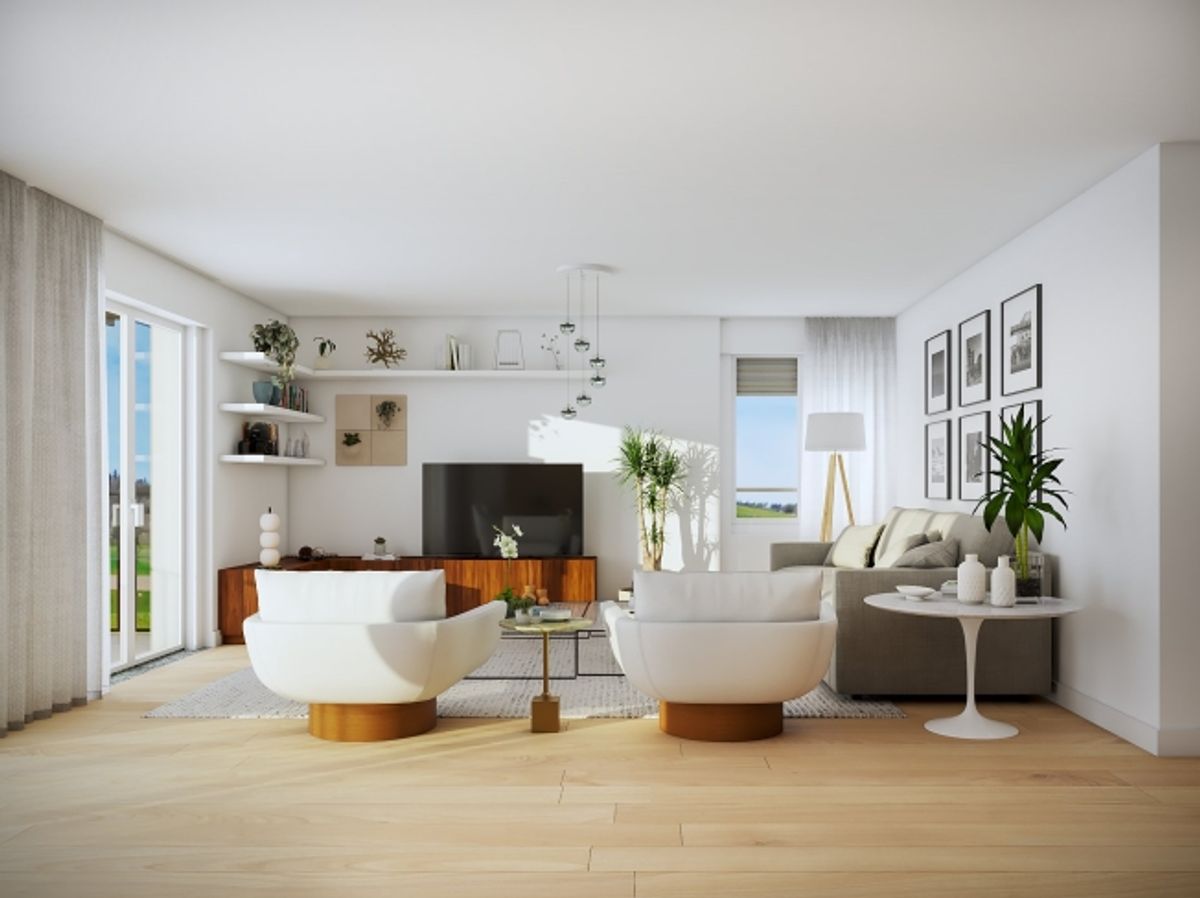Nouvelle promotion 5.5 pièces  appartement avec terrasse et jardin, Belfaux - 3