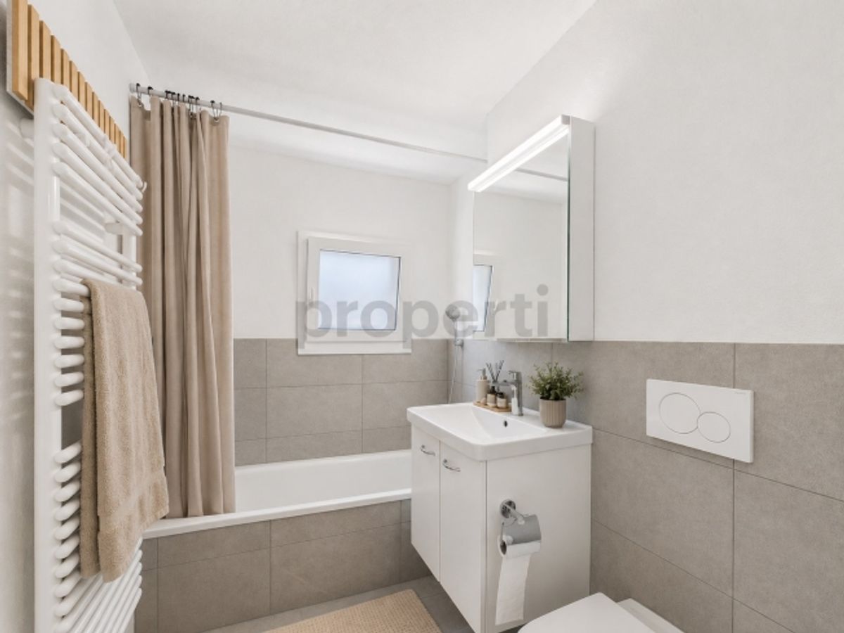 Renovierte 3.5-Zimmer-Wohnung mit privatem Gartensitzplatz und moderner Ausstattung - 8