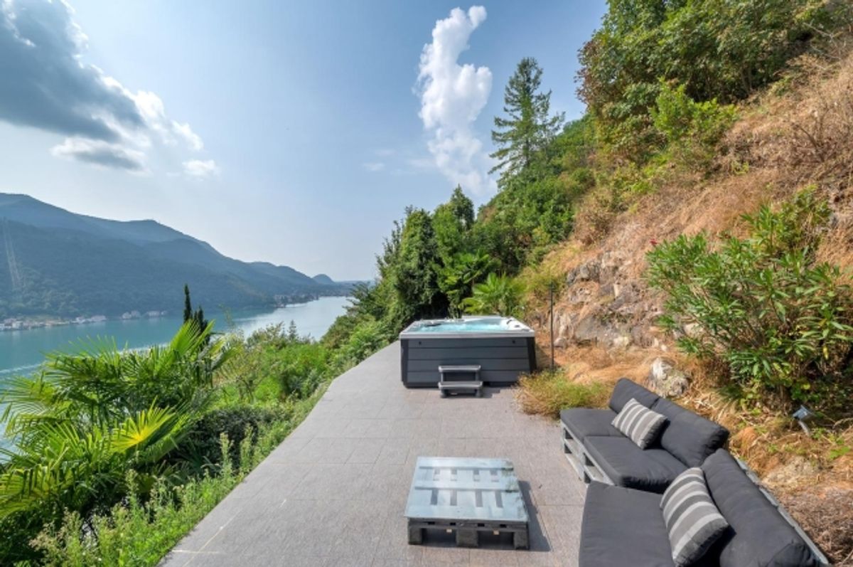 Villa di charme a Morcote con giardino e vista lago mozzafiato - 11