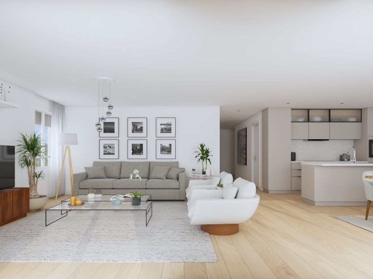 Nouvelle promotion 5.5 pièces  appartement moderne avec balcon, Belfaux - 3