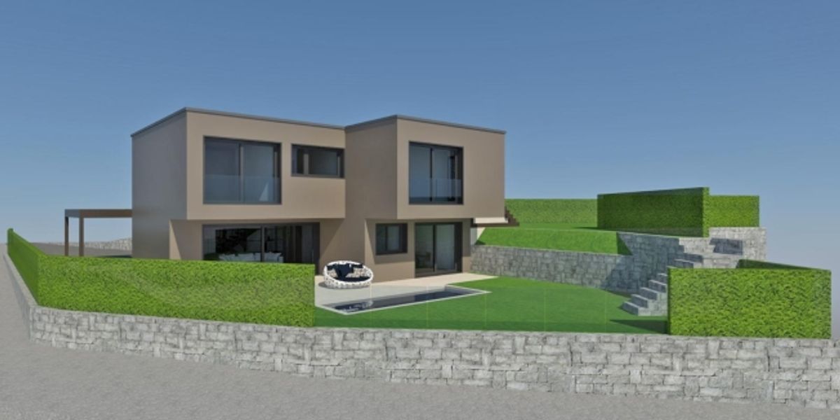 Villa 4.5 locali nuova costruzione, vista lago con piscina, Dino-Sonvico - 3
