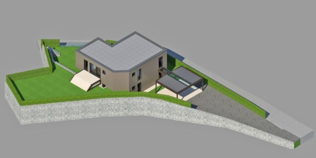 Villa 4.5 locali nuova costruzione, vista lago con piscina, Dino-Sonvico - 4
