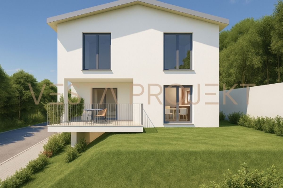Progetto di costruzione approvato per due moderne ville unifamiliare con standard Minergie e vista panoramica - 0