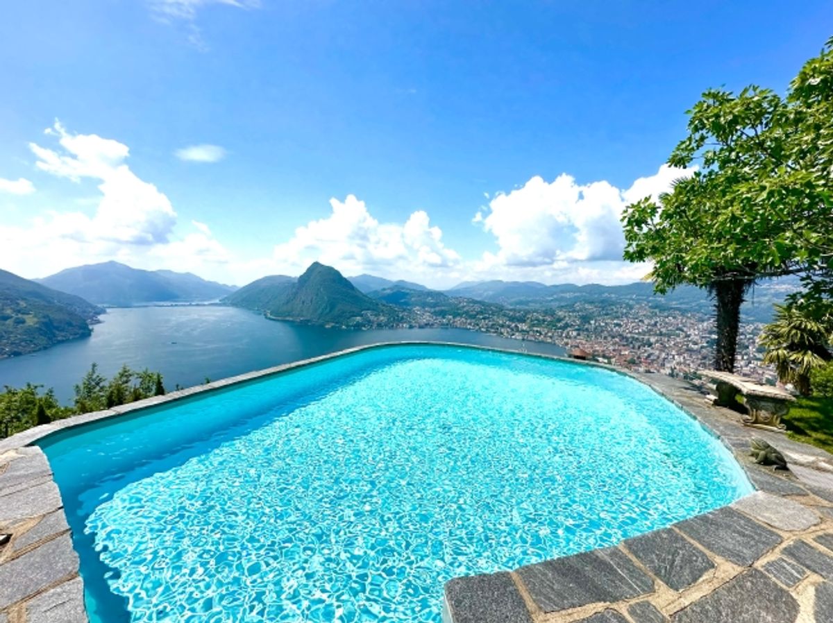 Elegante Villa con piscina ad Aldesago - 5.5 locali - 3