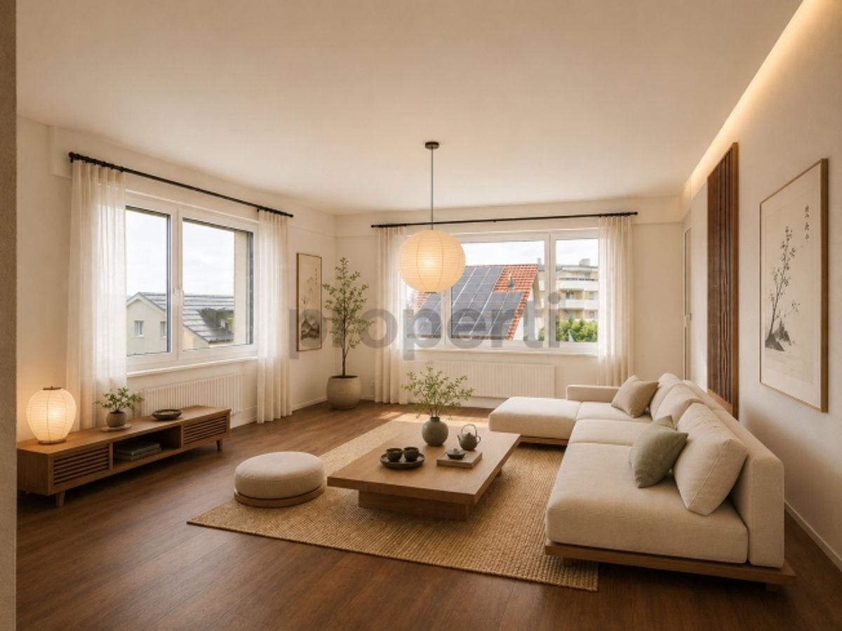 Einmalige Chance mit Seesicht 4.5-Zimmer-Wohnung mit Potenzial in Nottwil - 0