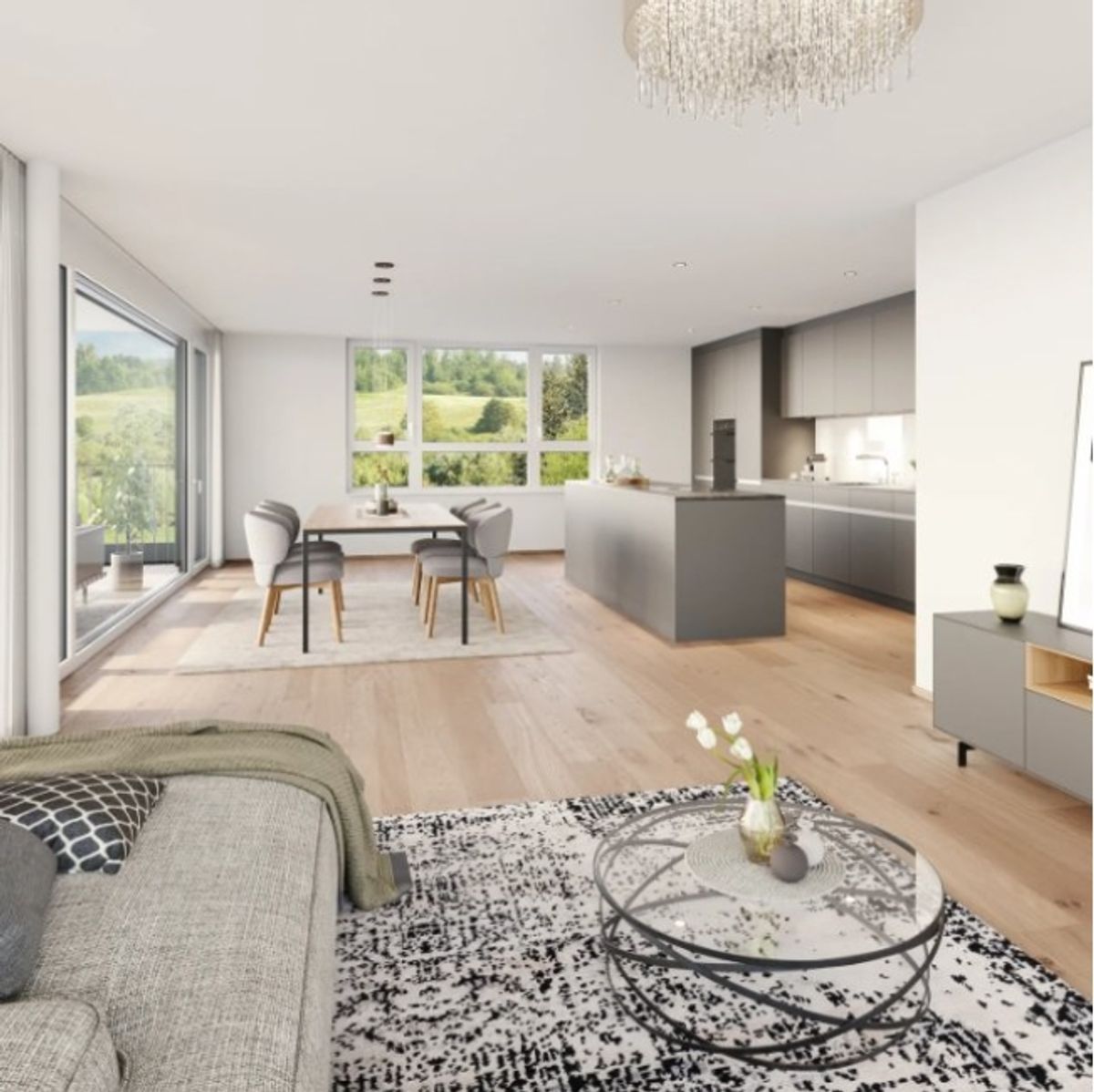 Neubauprojekt 4.5-Zimmer-Dachgeschosswohnung in Untereggen - 3