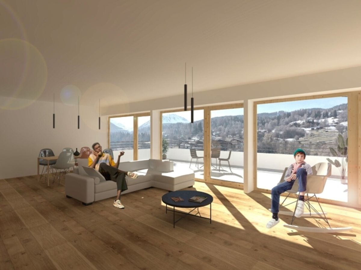 Doppelhaus in Isérables Terrasses du Planard 4,5 Zimmer - 1