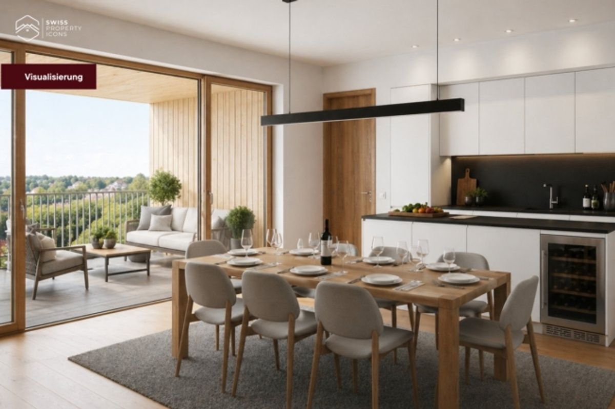 NEUBAU OG Wohnung "LÄRCHE" - Unglaubliche 5.5 Zimmer Neubauwohnung in Koppigen - 1