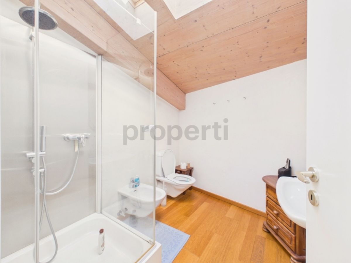 Palazzina ristrutturata nel cuore di Contone un affascinante attico duplex e due appartamenti già locati. - 10