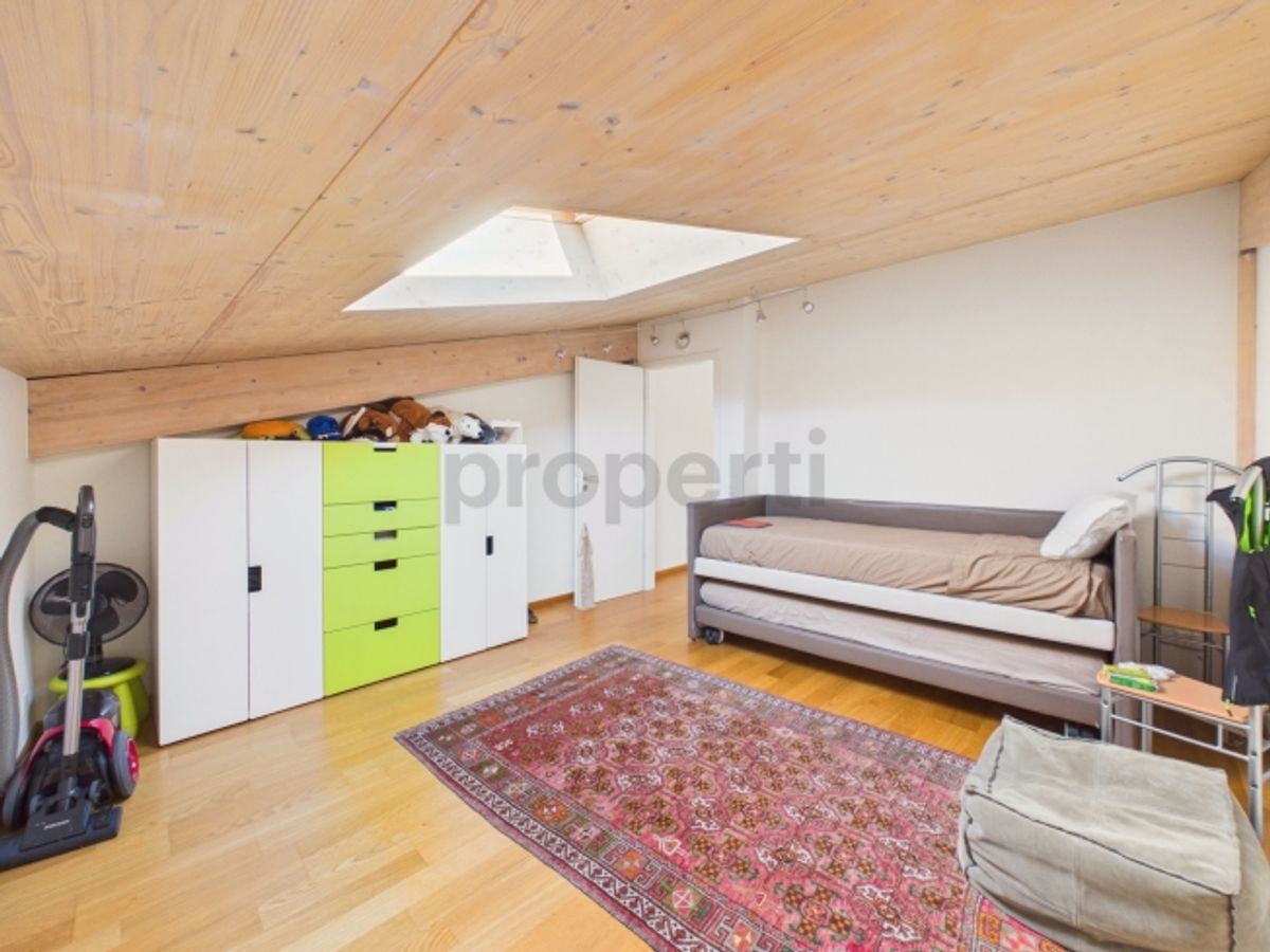 Palazzina ristrutturata nel cuore di Contone un affascinante attico duplex e due appartamenti già locati. - 4
