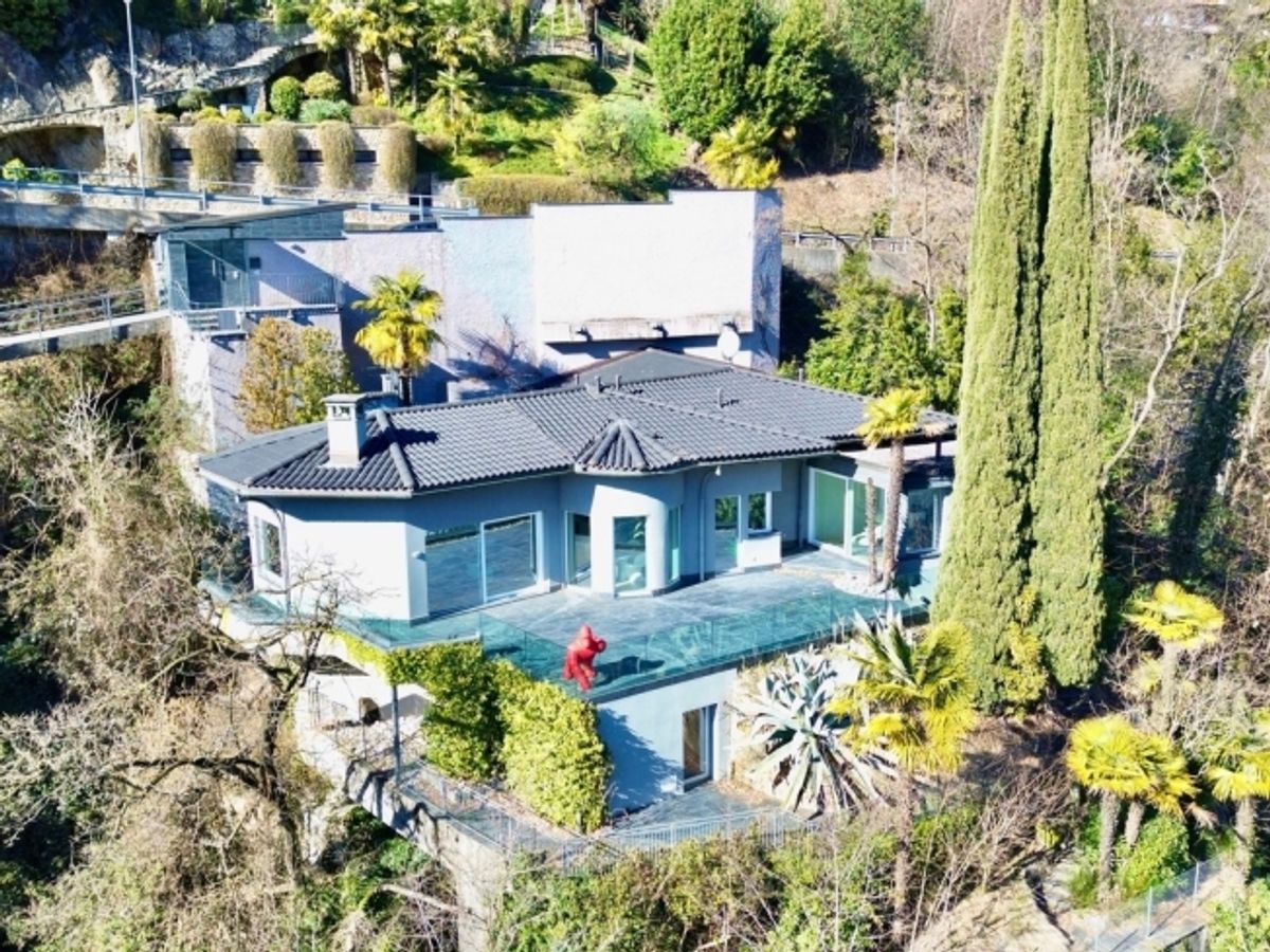 Villa di design con vista mozzafiato sul lago con SPA e piscina interna  Vico Morcote - 0