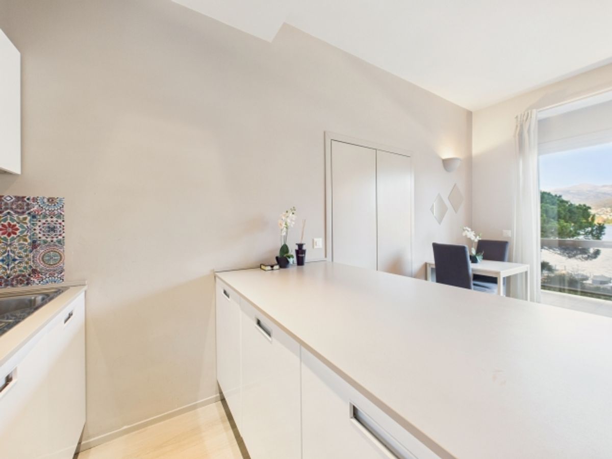 Paradiso elegante 1.5 locali ristrutturato fronte lago, ideale anche come investimento - 8