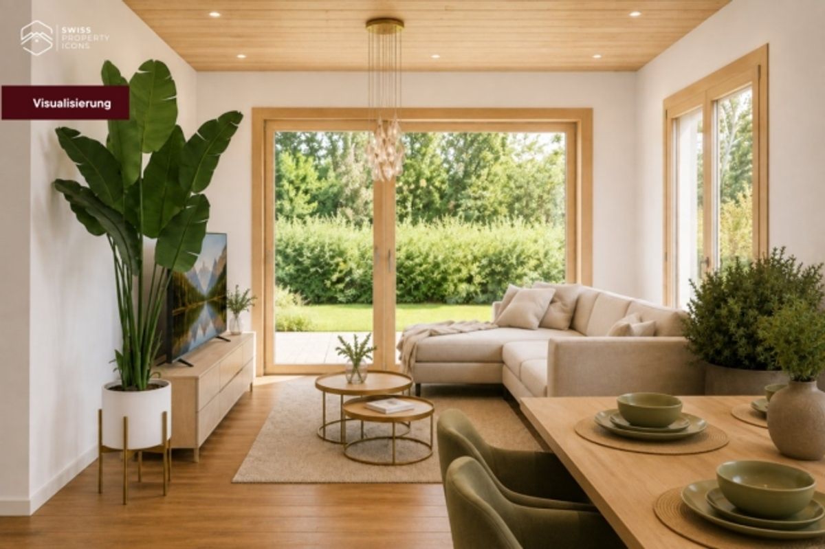 NEUBAU Gartenwohnung "LINDE" - Traumhafte Neubauwohnungen im Zentrum von Koppigen - 1