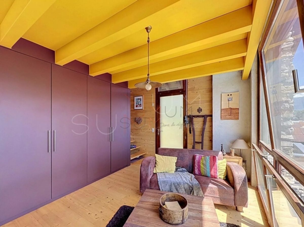 Scheune – Renovierter Stall mit Blick und Garten in Savièse - 11