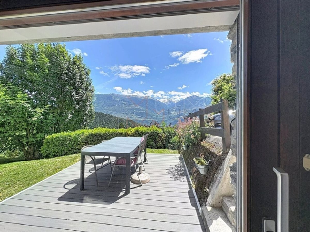 Scheune – Renovierter Stall mit Blick und Garten in Savièse - 12