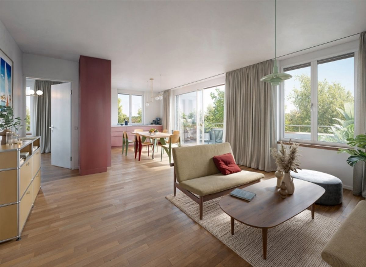 Letzte Einheiten Zeitgenössische und Familienwohnung, Plan -Les-Ouates - 1