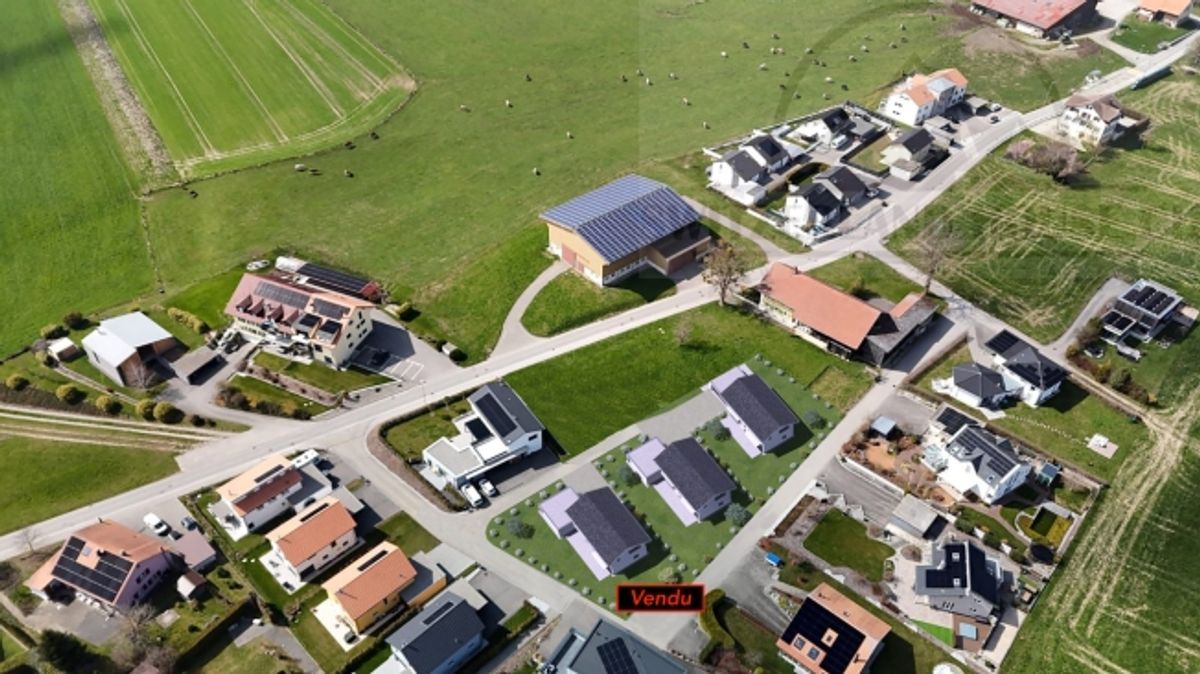 Spacieuse villa individuelle de 5.5 pcs avec grand jardin à Lovens proche nature - 2