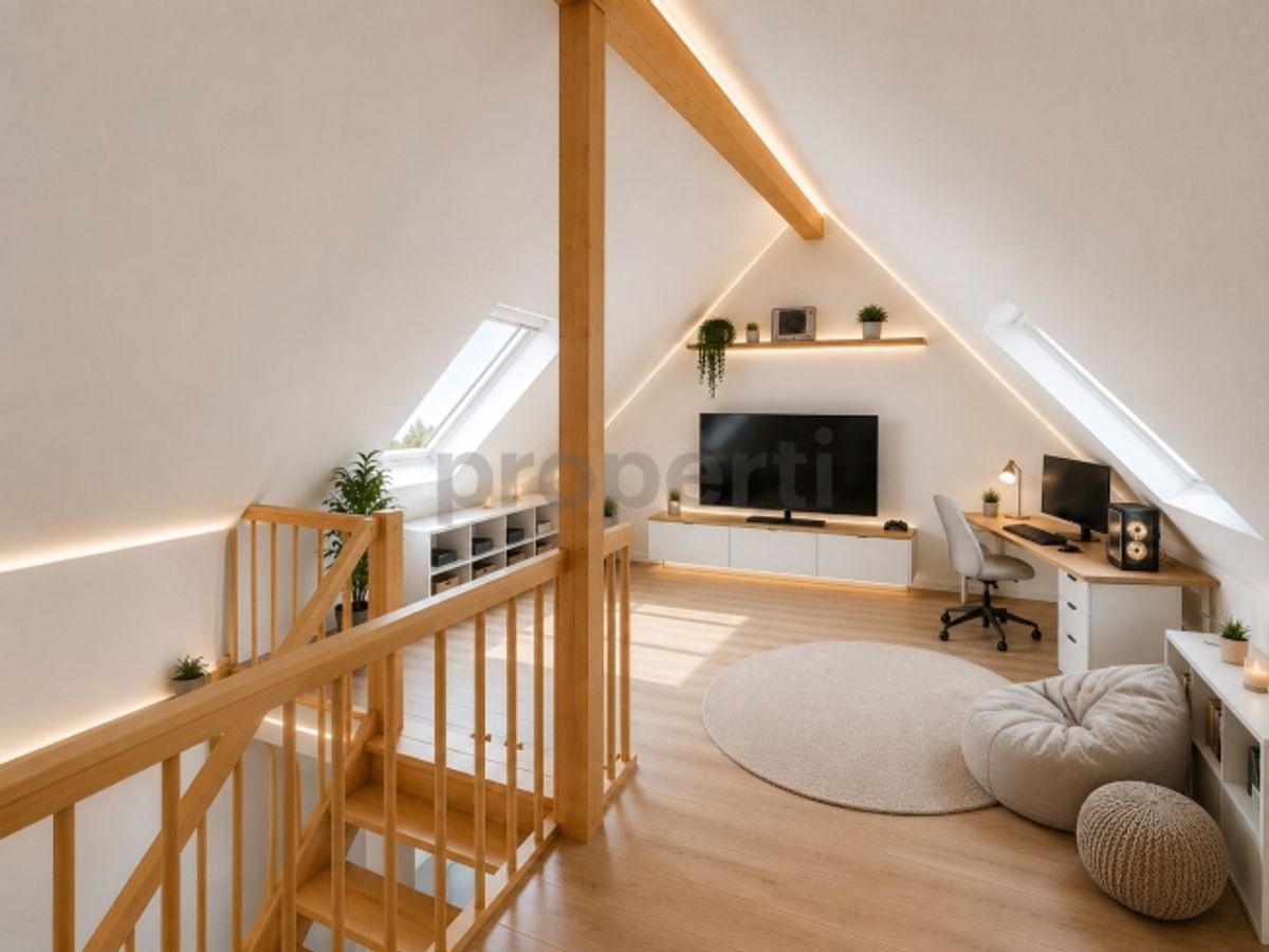 Charmante 4-Zimmer-Maisonette-Wohnung mit Dachgeschoss-Charme in Feuerthalen - 4