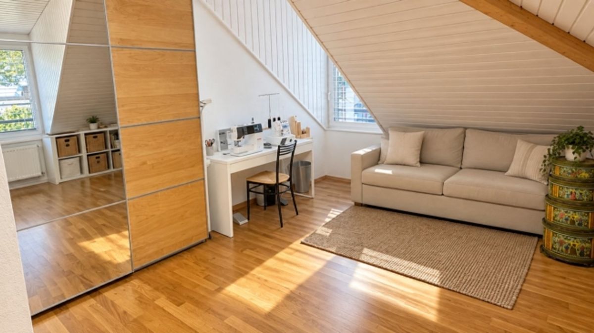 Wunderschöne und geräumige 4,5-Zimmer-Dachwohnung im Zentrum von Orbe - 12