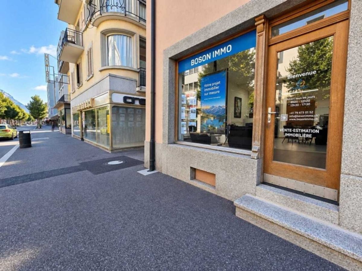 Surface commerciale à remettre – Emplacement premium à Martigny - 3