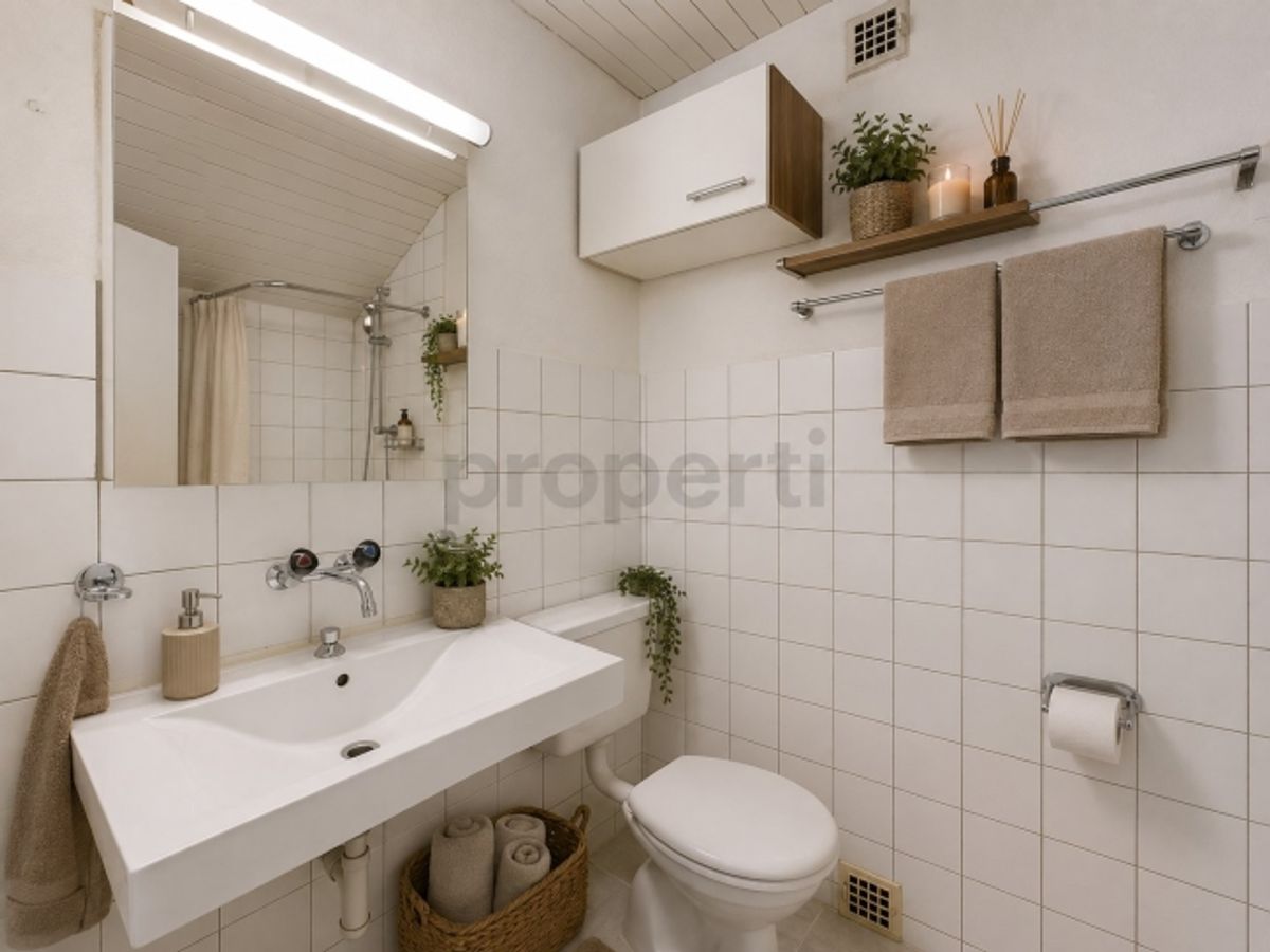 Klein, aber fein 1-Zimmer-Wohnung in Wyssachen mit Balkon an ruhiger Lage - 1