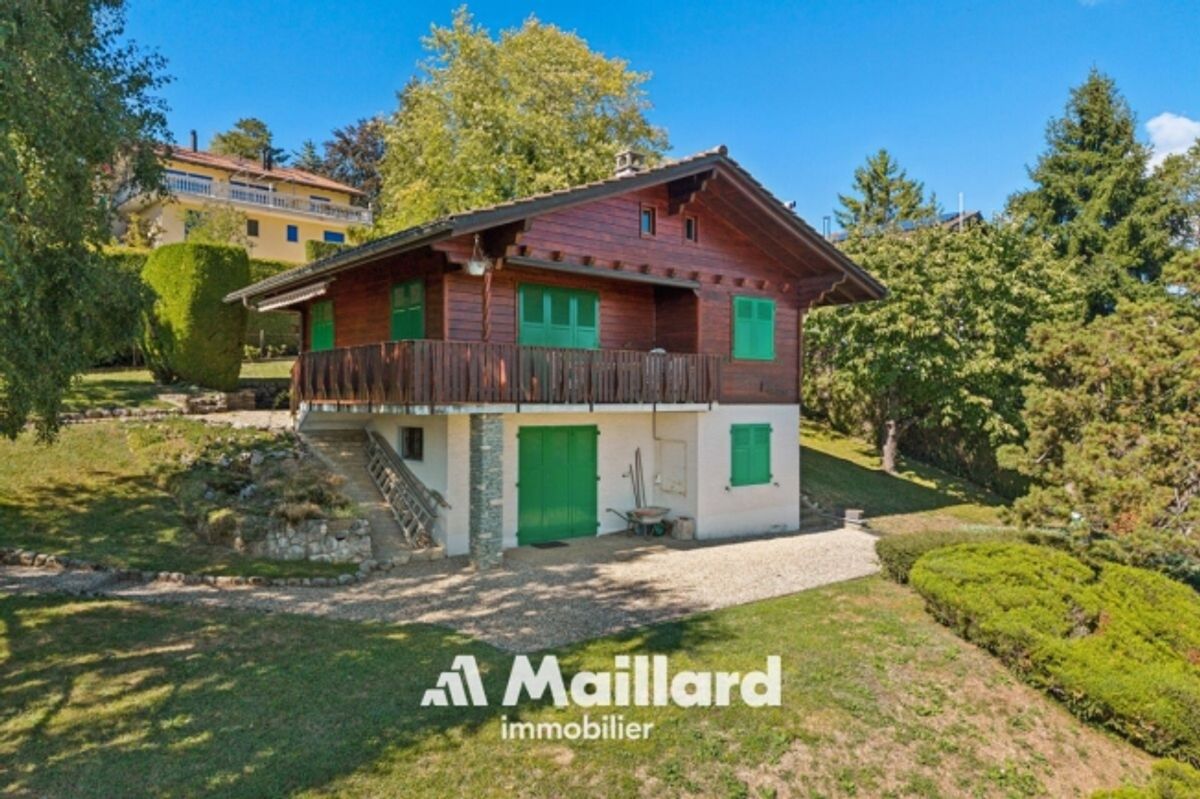 Le Vaud – Charmantes freistehendes Chalet auf einem prächtigen Grundstück von 1.259 m² - 1