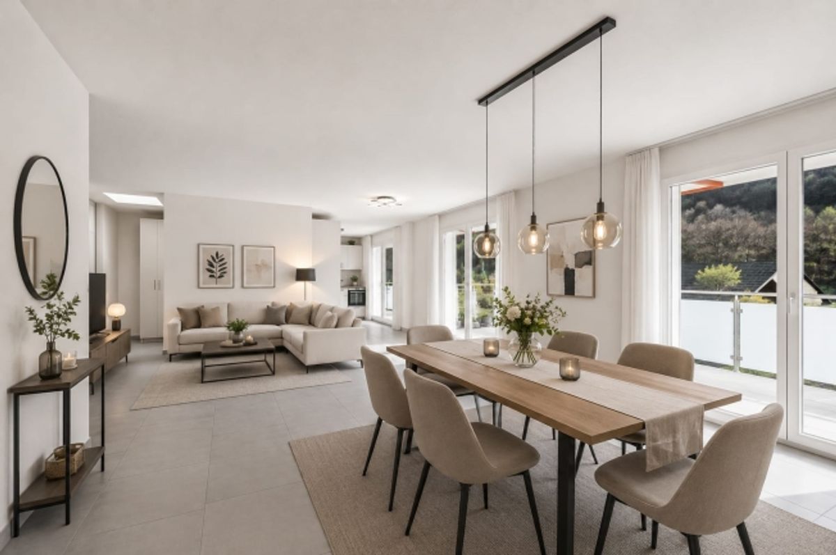 4.5-Zimmer-Attikawohnung mit grosser Dachterrasse! - 1