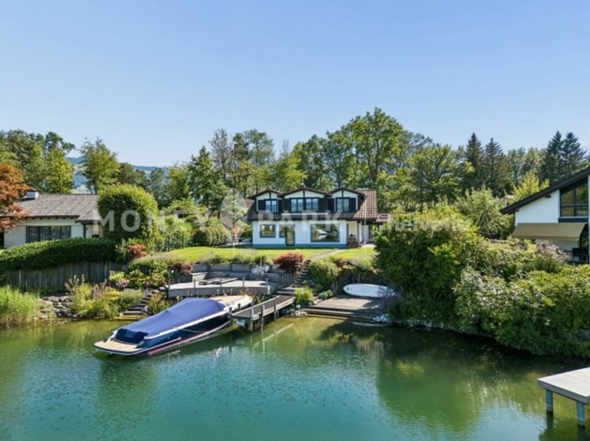 Wohnen direkt am Wasser Einfamilienhaus mit privatem Bootssteg und Badeplatz - 1