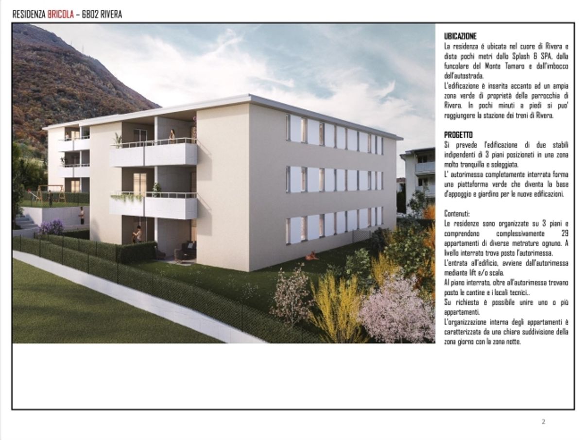 Moderno e luminoso appartamento 3 locali di nuova costruzione a Rivera - 4
