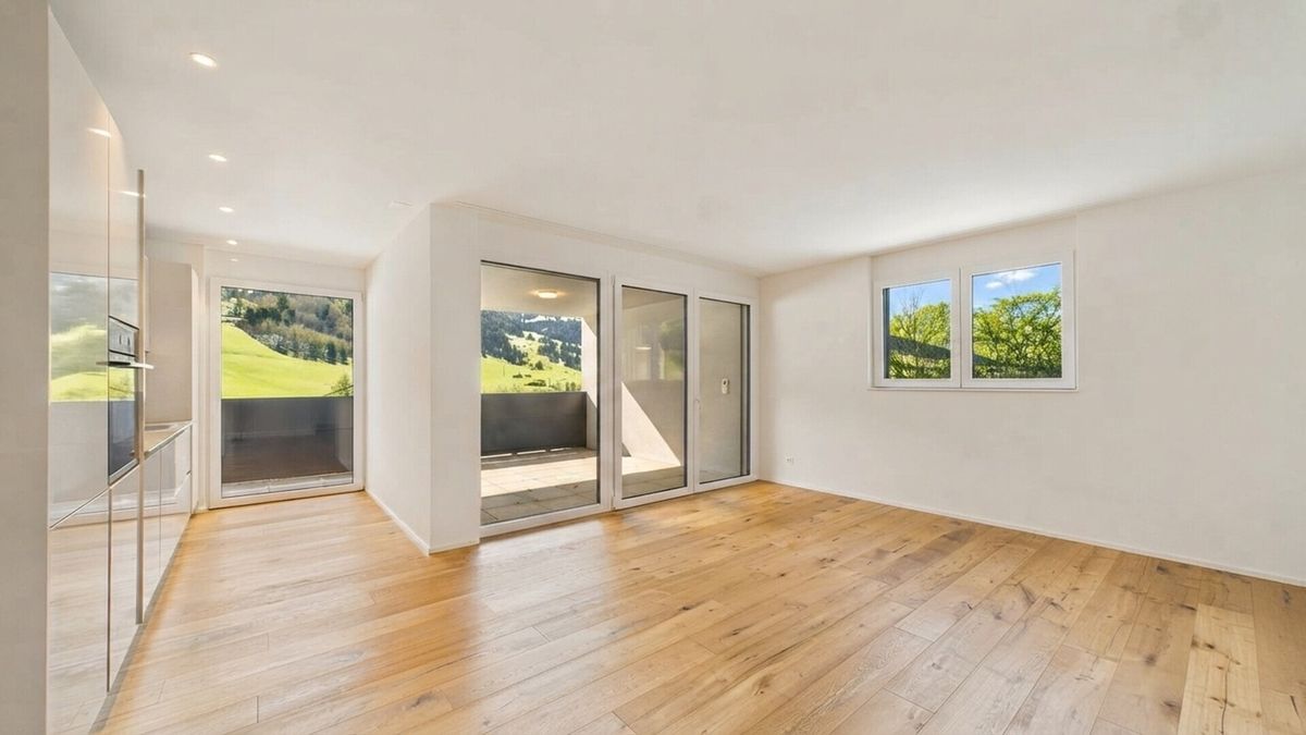 Bergpanorama und Sonne pur: Top 2.5-Zimmerwohnung! - 2