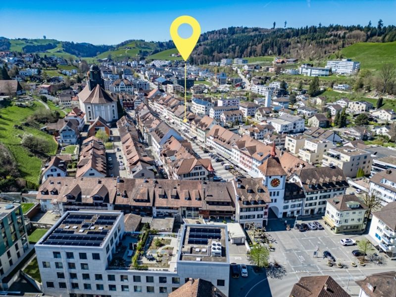 Arbeiten mitten in der Willisauer Altstadt - 1