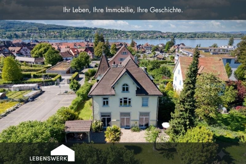 Ein Haus wie ein kleines Schloss. Historische Jugendstilvilla mit 11 Zimmern in Steckborn TG - 1