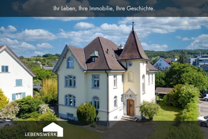 Schlossflair am Untersee. Historische Jugendstilvilla mit 3 Wohnungen in Steckborn TG - 1