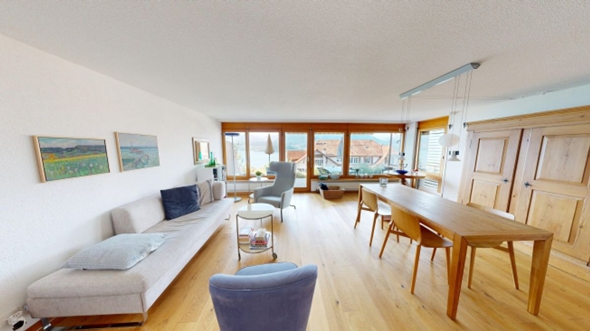 2.5-Zimmer-Ferienwohnung mit Seesicht in Gunten - 1