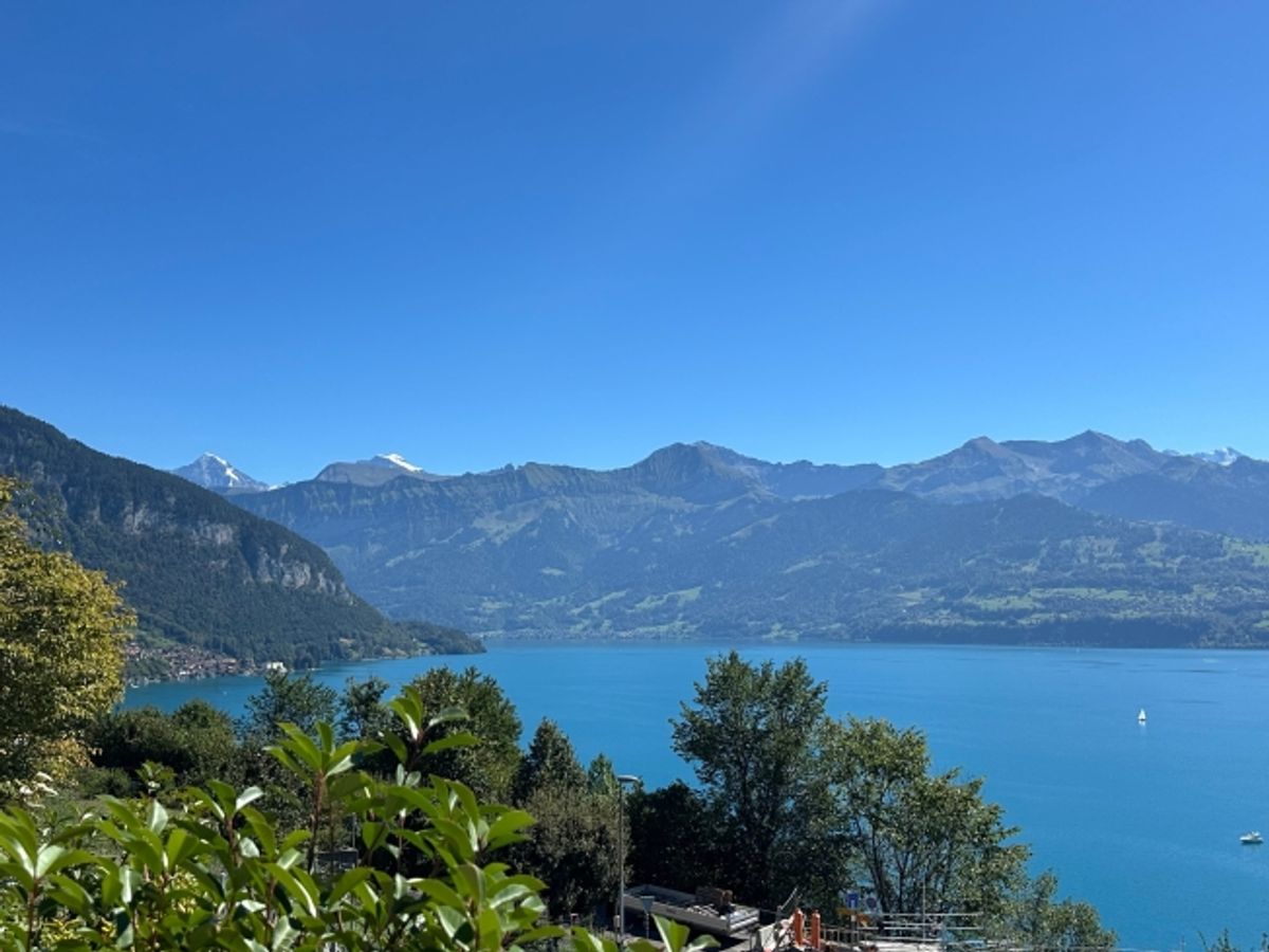 2.5-Zimmer-Ferienwohnung mit Seesicht in Gunten - 0