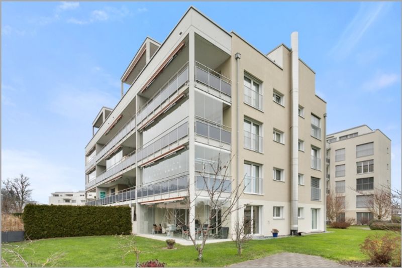 Erdgeschosswohnung mit Gartenidylle! - 1