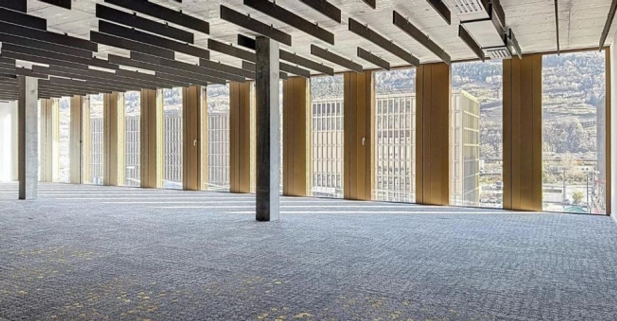 Bureau de 142 m² au 3e étage - Cour de Gare, Sion - 5