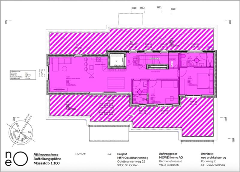 Penthousewohnung mit 110m2 Dachterrasse! - 5
