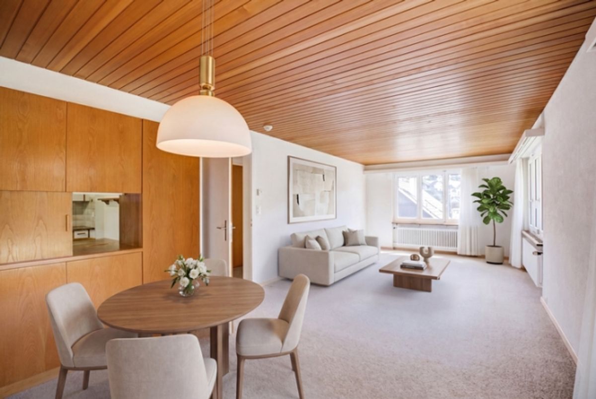 HANGLAGE UND VIEL POTENZIAL - FREISTEHENDES 6.5 ZIMMER EINFAMILIENHAUS - 2