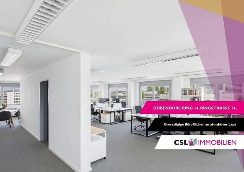 Bezugsbereites Büro für 8–14 Mitarbeitende – 10 Min. zu Stettbach - 1