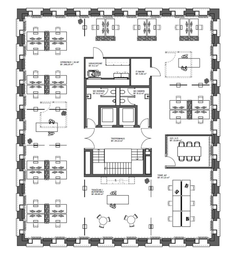 772 m² Bürofläche | Plug & Work - 13