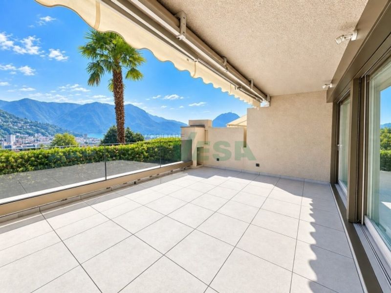 Moderne und helle 2-Zimmer-Wohnung mit Seeblick und grosser Terrasse - 2