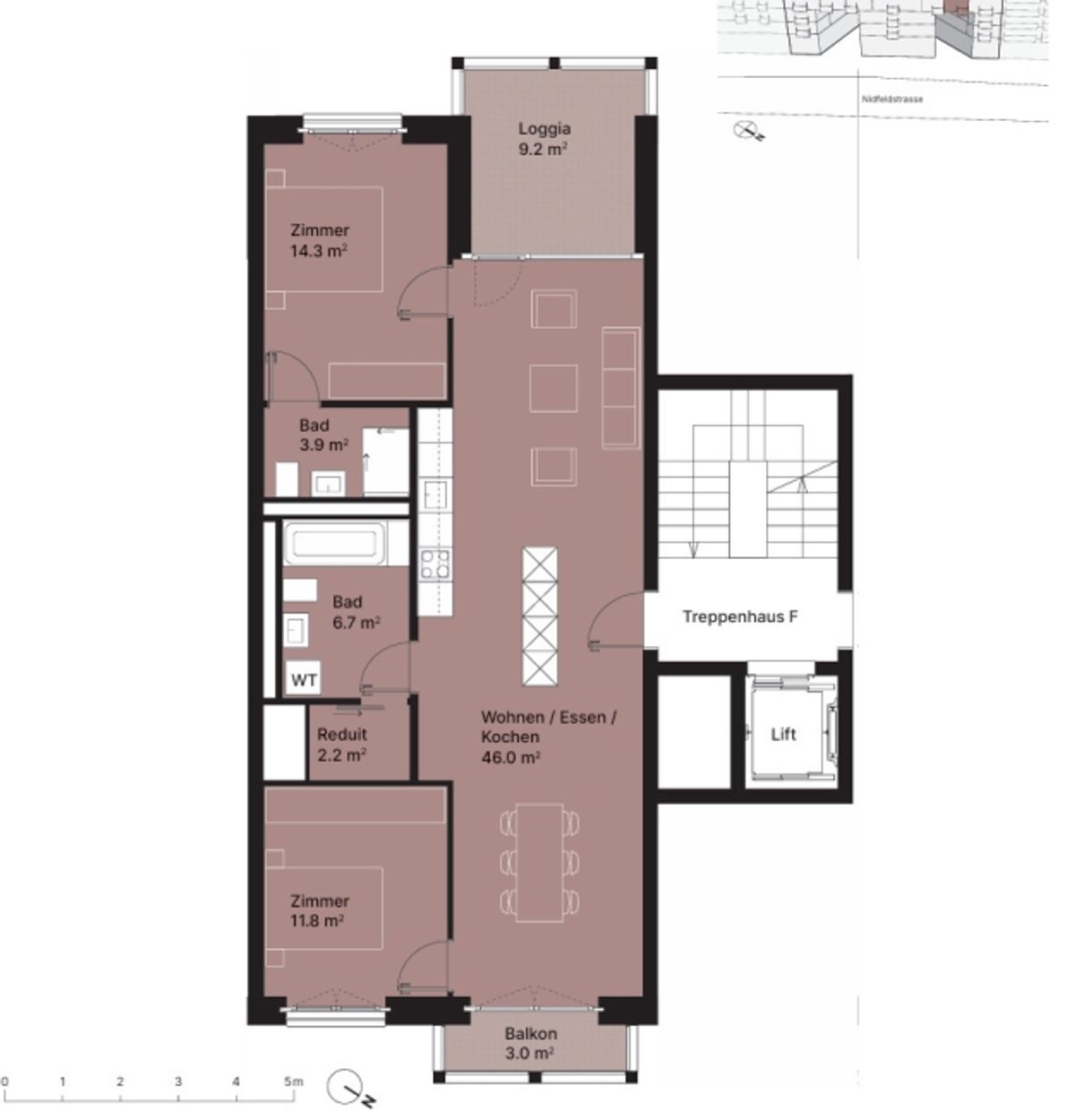 3½ ZI-WOHNUNG IN KRIENS (LU), MÖBLIERT, TEMPORÄR - 4