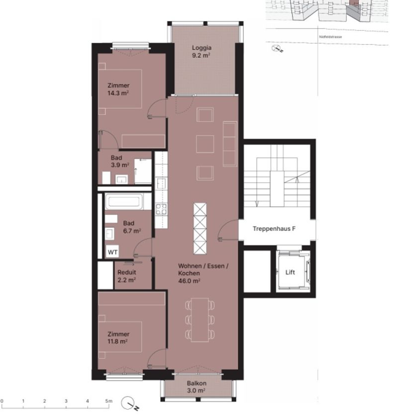 3½ ZI-WOHNUNG IN KRIENS (LU), MÖBLIERT, TEMPORÄR - 5