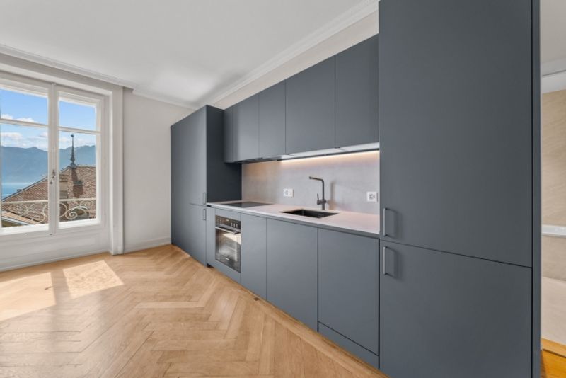 Elegante 2.5 Zimmerwohnung in Montreux mit Seesicht - 2