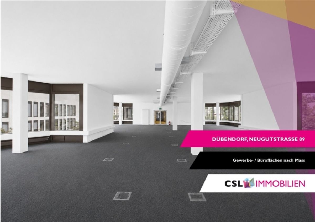 Gewerbe- / Büroflächen im Hochbordquartier – Ausbau nach Mass - 0