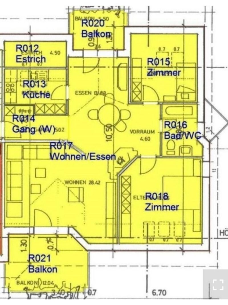 Ankommen und wohlfühlen Helle 3.5-Zimmer-Dachwohnung in Felsberg - 11